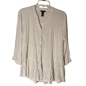 Bit & Bridle Button Down Blouse